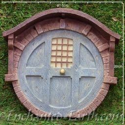 Vivid Arts Miniature World Plus Size - Washed Oak Fairy Door - 20cm Door.