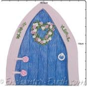 Vivid Arts - XL Blue Boat House Fairy Door
