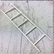 White  Garden  Ladder - 12cm