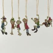 Woodland Hanging Pixies-  9cm - Choose from 6 designs