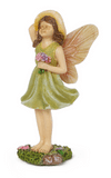 Woodland Knoll - Breezy Day Fairy - Miniature Garden Fairy