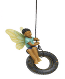 Woodland Knoll Fairy Boy with Tire Swing & Hook