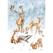 Wrendale Designs A Winter Wonderland -  A5 Advent Calendar