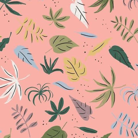 Foliage Pink - Garden of Eden - Cloud9 Fabrics