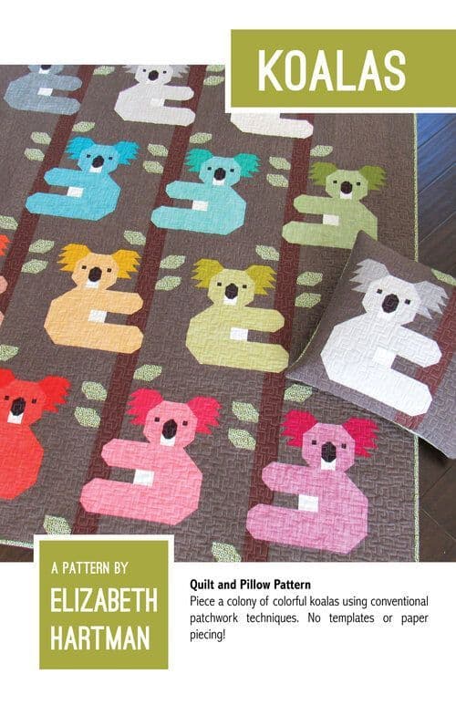 Koalas - A quilt pattern by Elizabth Hartman