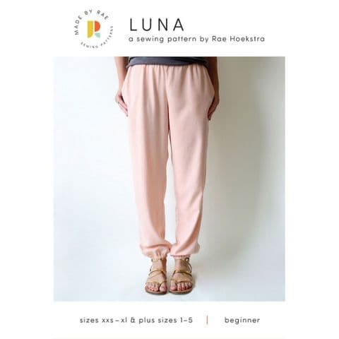 Luna Pants Pattern from Made By Rae