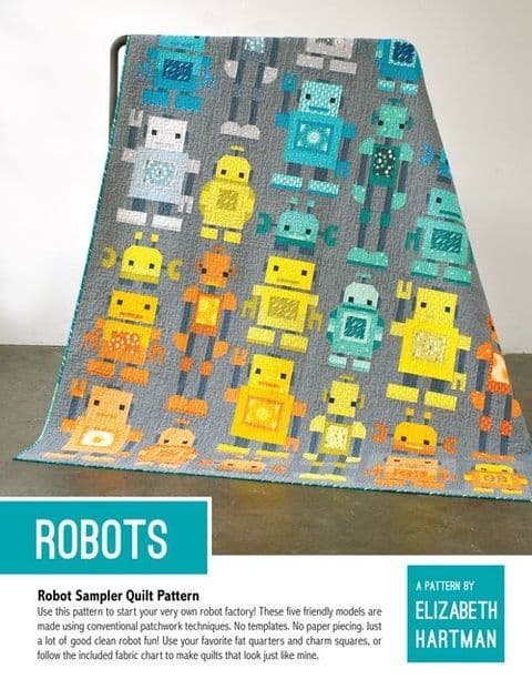 Robots - Quilt Pattern - Elizabeth Hartman