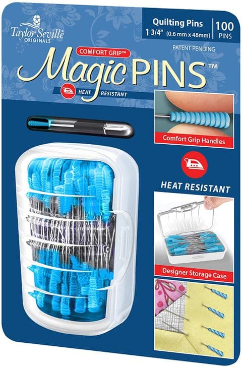 Taylor Seville Magic Pins - 100 Pack