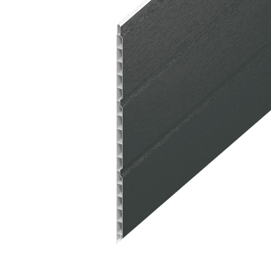 Anthracite Hollow Soffit Board