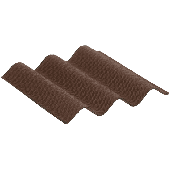 Brown Bitumen Corrugated Roofing Sheet