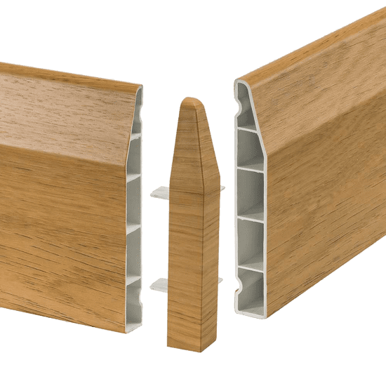 English Oak PVC Skirting Board