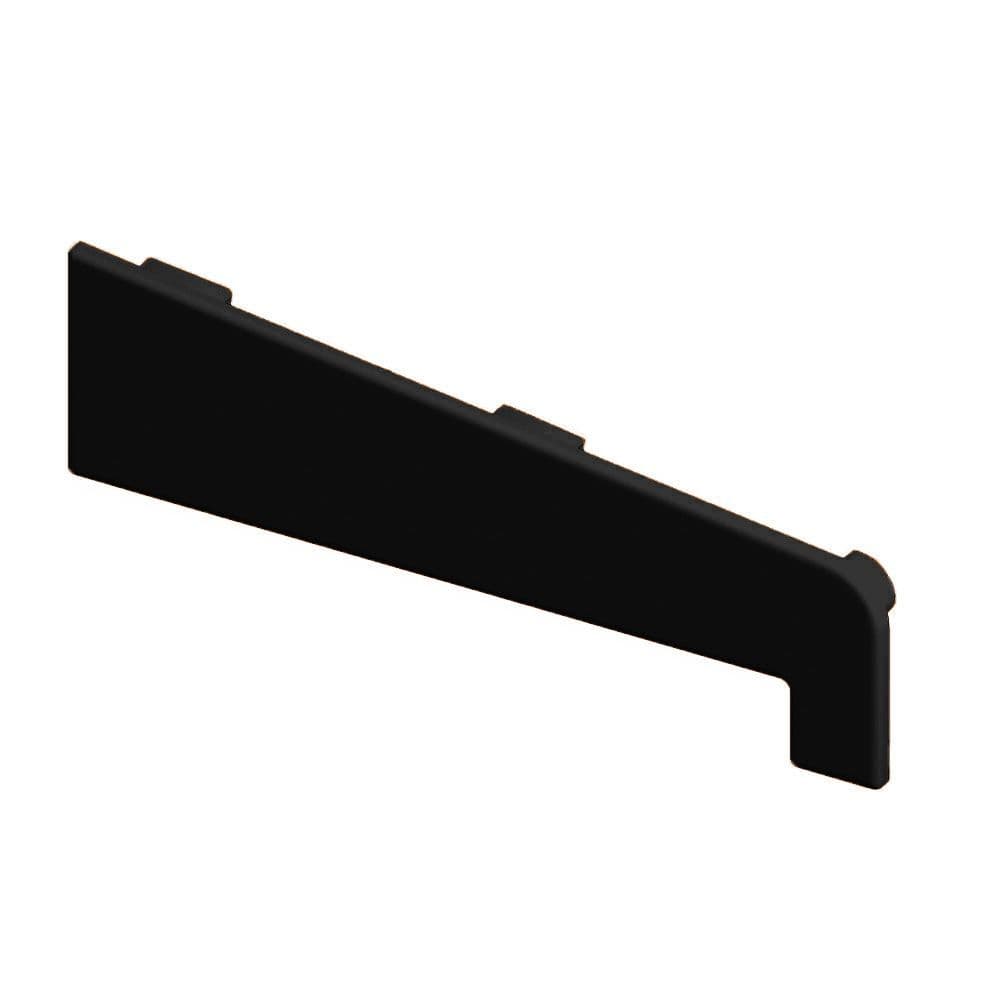 Exterior Window Sill End Caps (2 Pack) 150mm - Black