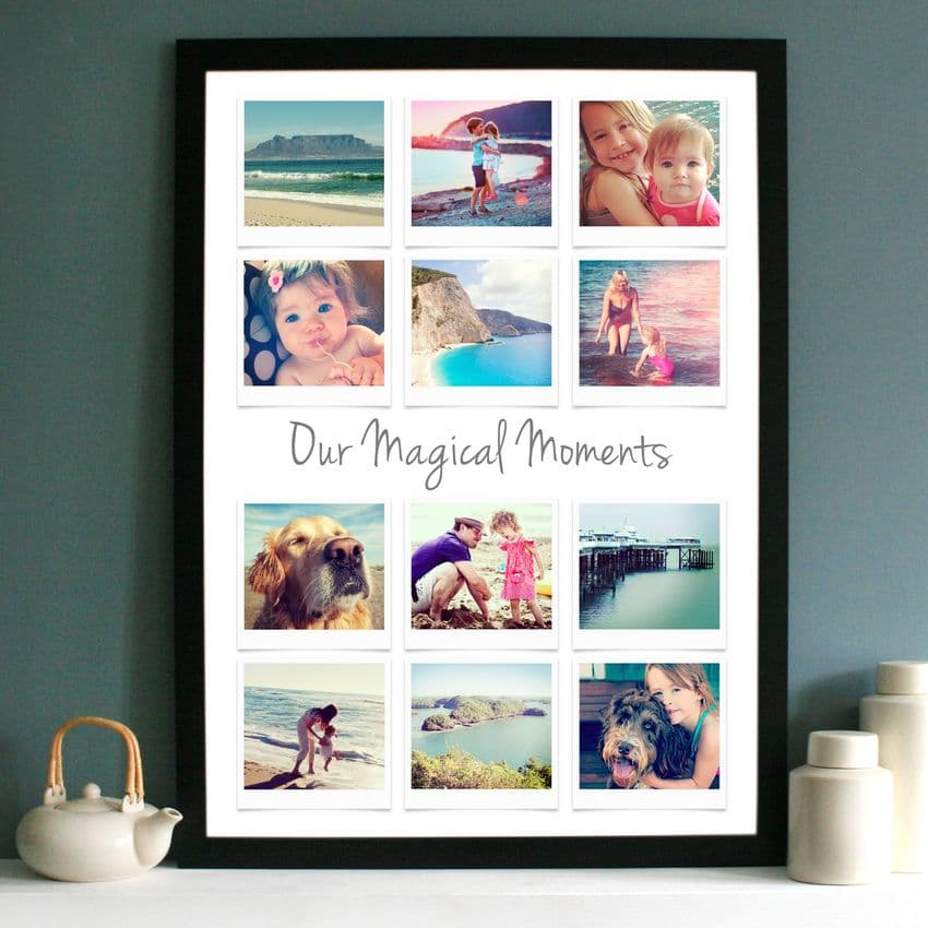 Personalised Photo Collage With Text