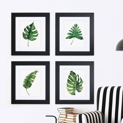Set Of Four Framed Botanical Prints