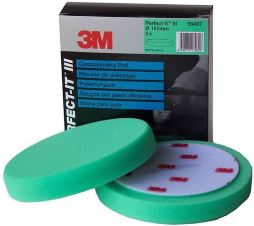 3M Perfect-It III Cutting Compounding Pad Green