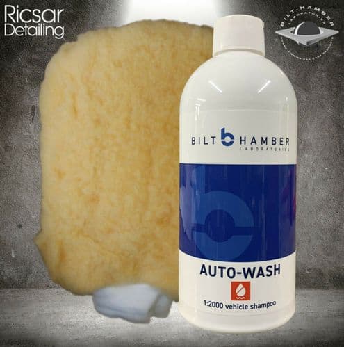 Bilt Hamber Auto Wash Shampoo 300ML + Wash Mitt