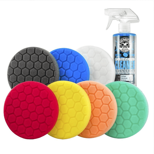 Chemical Guys 5.5" Best of the Best Buffing Pads Kit 8 PIECE KIT