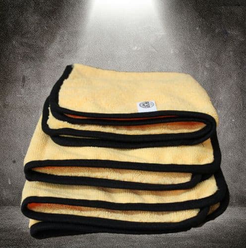 Chemical Guys Elite Ultra Plush MicroFiber Towel x 3 Pack Gold