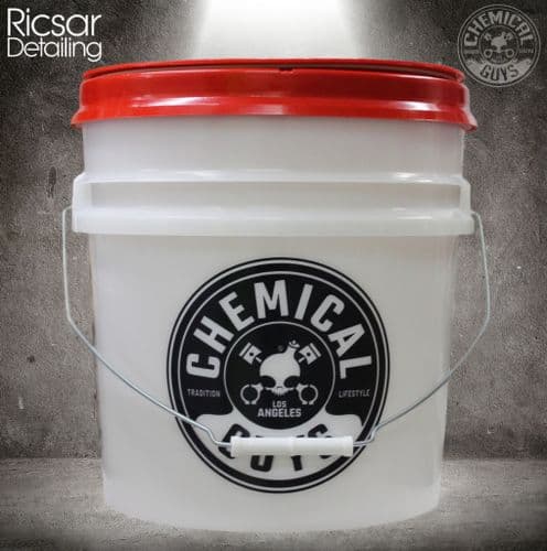 Chemical Guys Heavy Duty Detailing Bucket With Gamma Seal Lid (Choose Colour)