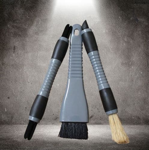 Chemical Guys Set of Three Detailing Brushes
