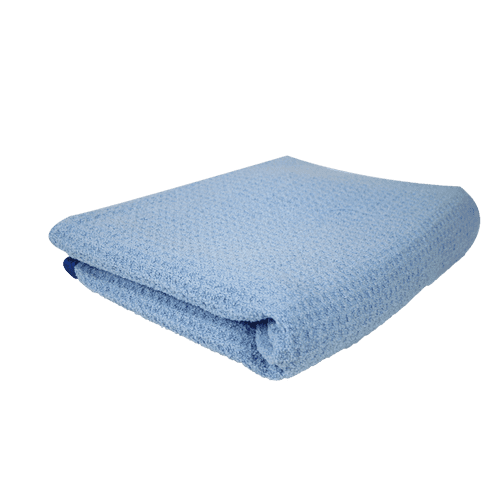 Chemical Guys Super Absorber Waffle Weave Drying Towel Blue 25″ X 36"