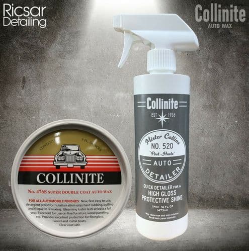 Collinite 476s Wax + Collinite 520 'Mister Collins' Quick Detail Spray