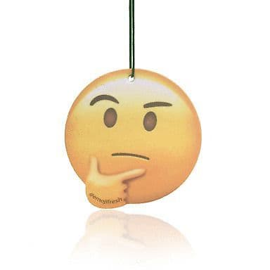 Emoji Thinking Face Berry Scent Air Freshener
