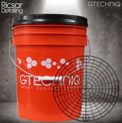 Gtechniq Heavy Duty 3 Piece Detailing Bucket Set