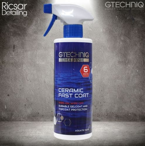 Gtechniq Marine Ceramic Fast Coat - Spray & Wipe UV Protection For Up to 6 months