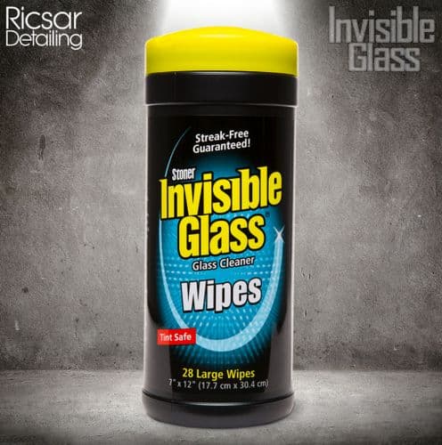 Invisible Glass Wipes - Smear Free Glass Cleaning Wipes