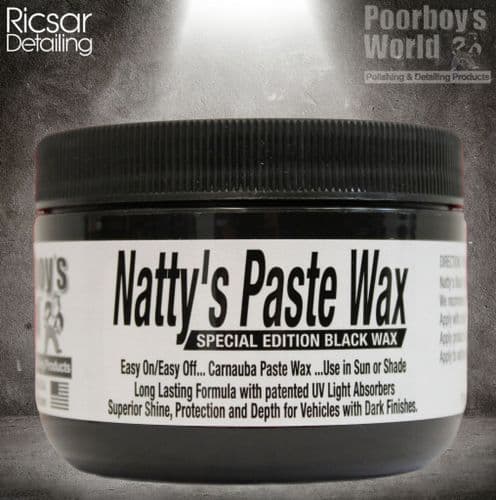 Poorboy's Natty's Paste Wax Black