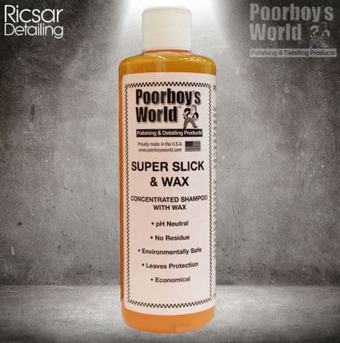 Poorboy's Super Slick and Wax Shampoo