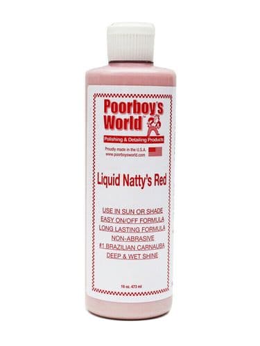 Poorboys Liquid Nattys Red Wax