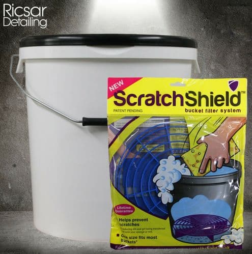 Scratch Shield 20L Bucket, Lid and Adjustable Grit Guard