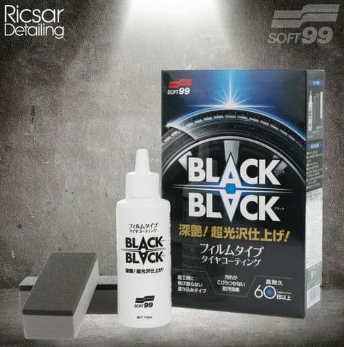 Soft99 Black Black Long Lasting Tyre Dressing/Coating