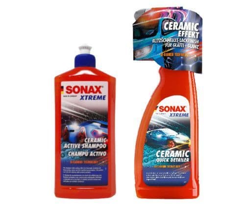 Sonax Xtreme Ceramic Detail Spray  & Xtreme Active Ceramic Shampoo