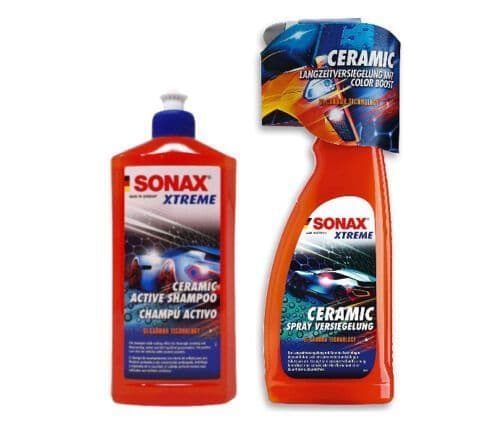 Sonax Xtreme Ceramic Spray Coating & Xtreme Active Ceramic Shampoo