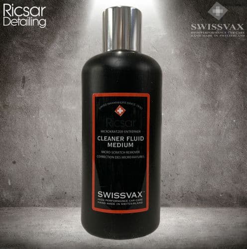Swissvax Cleaner Fluid Medium - Light Abrasive Pre Wax Treatment/Cleaner