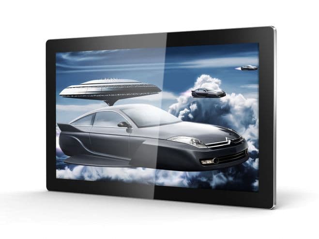 digital poster sign Wall Mounting USB Advertising Screens For Shop and Exhibitions