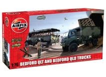 AIRFIX A03306 1:72 SCALE Bedford QLT and Bedford QLD Trucks
