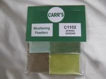 CARR'S C1102 Spring Greens Weathering Powders