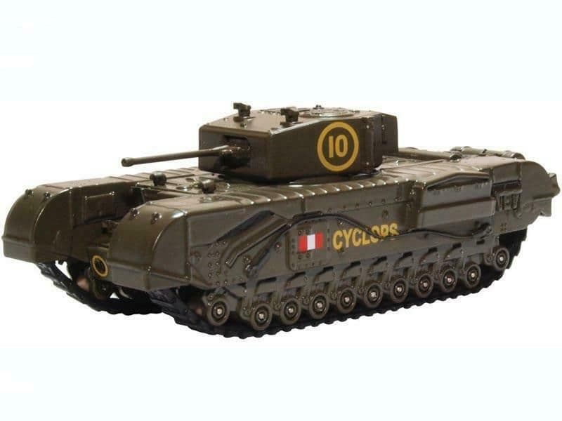 BNIB OO GAUGE OXFORD DIECAST 1:76 76CHT005 Churchill Tank 51st RTR UK 1942 