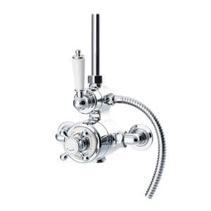 St James Exposed Classical Thermostatic Shower Valve with Diverter - SJ7460-LLLH