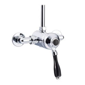 St James Exposed/Concealed Traditional Manual Shower Valve - SJ720-LMBK