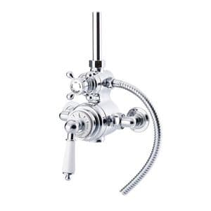 St James Exposed Traditional Thermostatic Shower Valve with Diverter - SJ7410-LHLL
