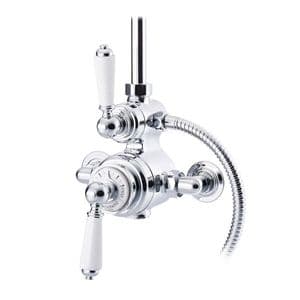 St James Exposed Traditional Thermostatic Shower Valve with Diverter - SJ7410-LL
