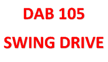 DAB 105 Swing Drive Spares