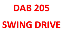 DAB 205 Swing Drive Spares