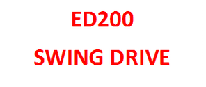 ED200 Swing Drive Spares