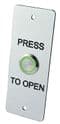 SAP2271 LED Push Button "Press to Open" with Silver Back Plate